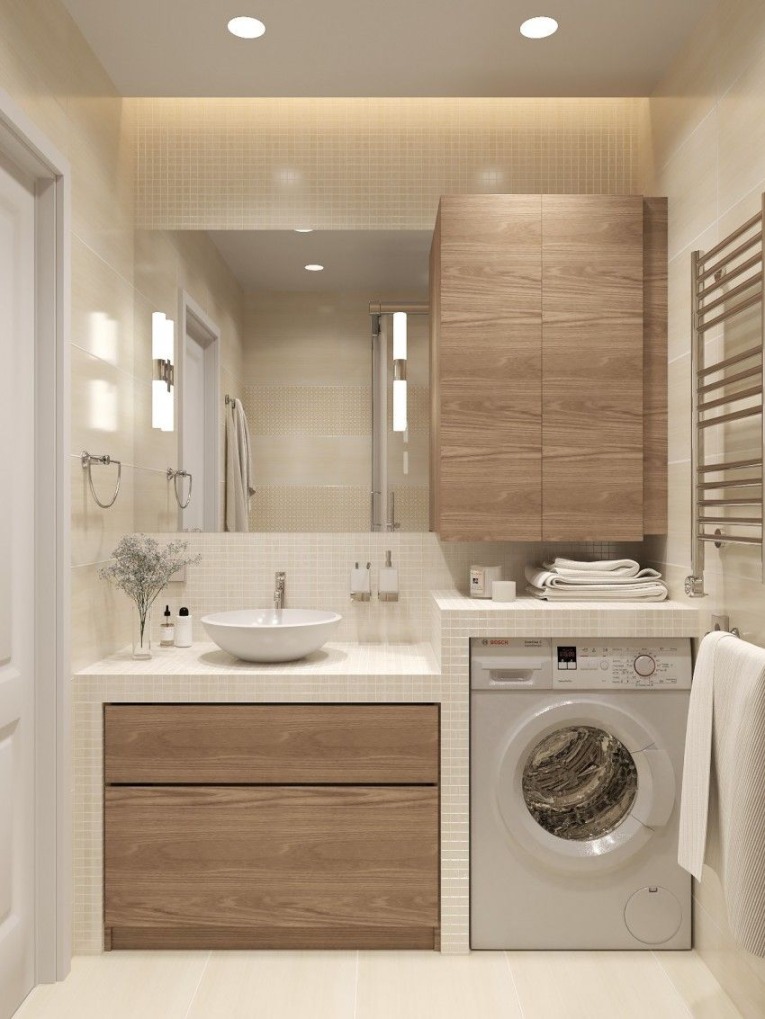 Smart Bathroom Design Ideas With Washing Machine To see more Smart Bathroom Design Ideas With Washing Machine To see more