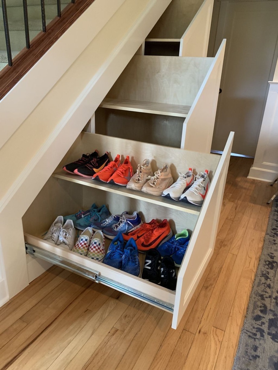 Smart Ideas To Utilize Space Under Stairs To see more Read it