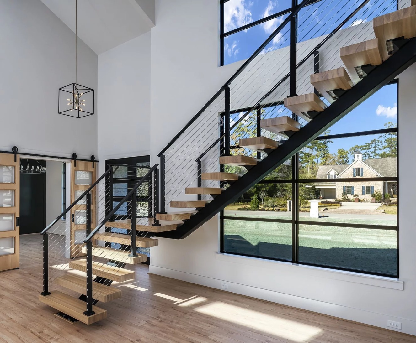 Steel Floating Stairs Prefabricated DIY Metal Stairs Viewrail Steel Floating Stairs Prefabricated DIY Metal Stairs Viewrail