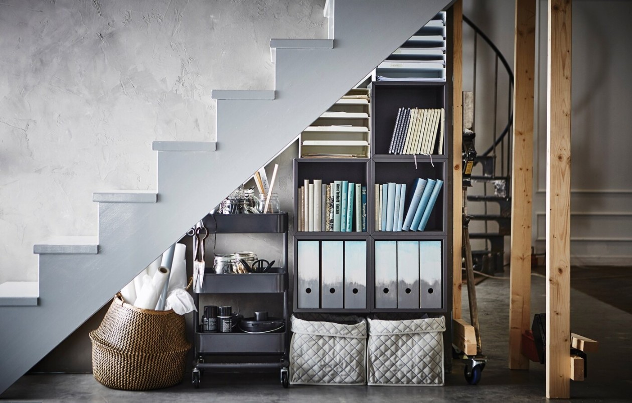 Awkward no more: That space under the stairs - IKEA Awkward no more: That space under the stairs - IKEA