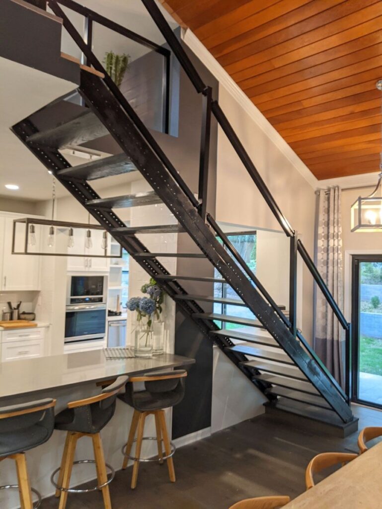 Defy Gravity With Floating Metal Stair Kits: Modern Stair Inspiration