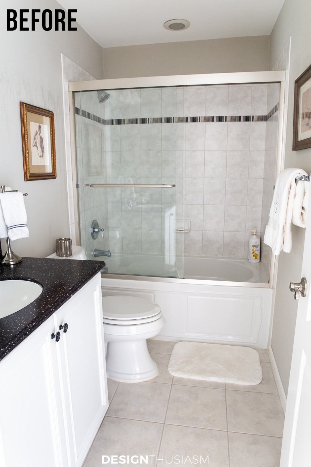 Small Bathroom Remodel Plans: A Simple, Clean Update