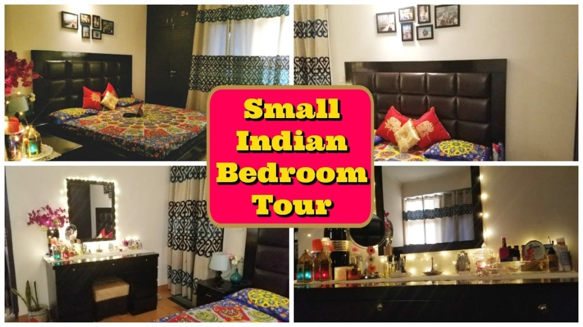 Small Indian Bedroom Tour  Small Bedroom Decor & Organization  Indian Mom  Studio