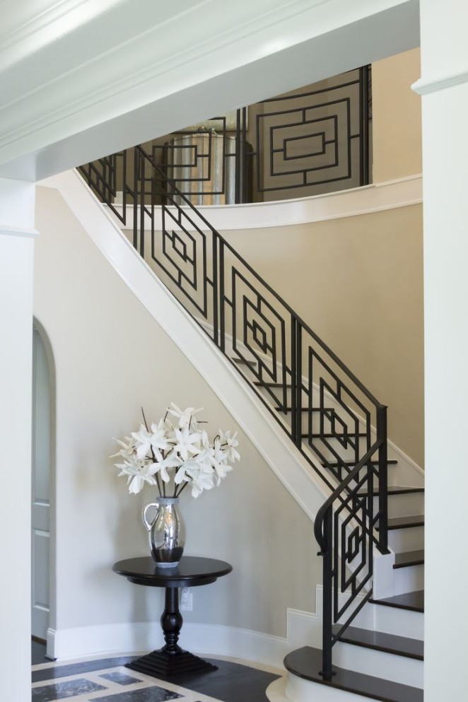 Forging The Future: Stunning Iron Modern Stair Grills