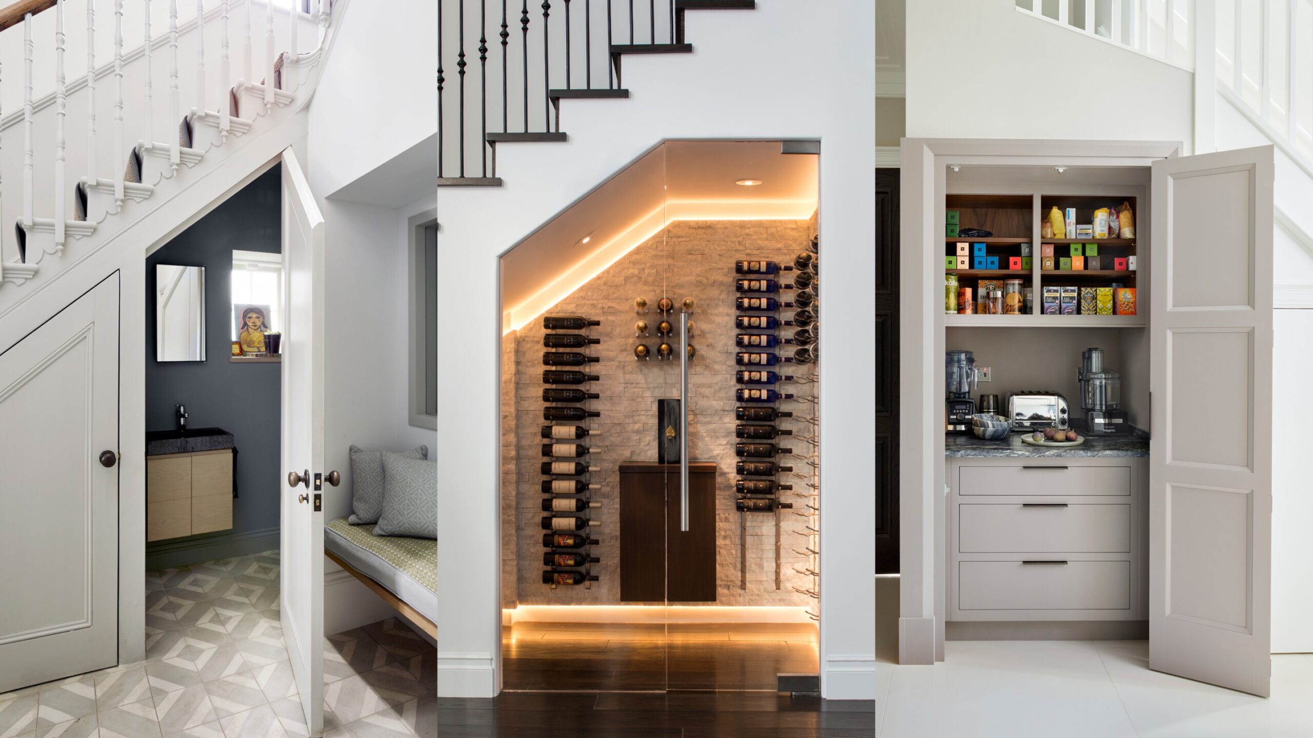 Under stairs ideas: tips for maximizing the hallway nook Under stairs ideas: tips for maximizing the hallway nook