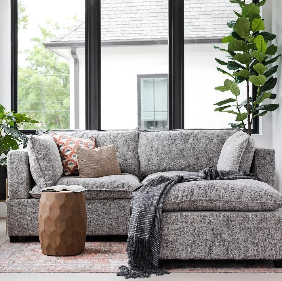 10 Small Living Room Ideas: How to Make a Sectional Work in Limited Space