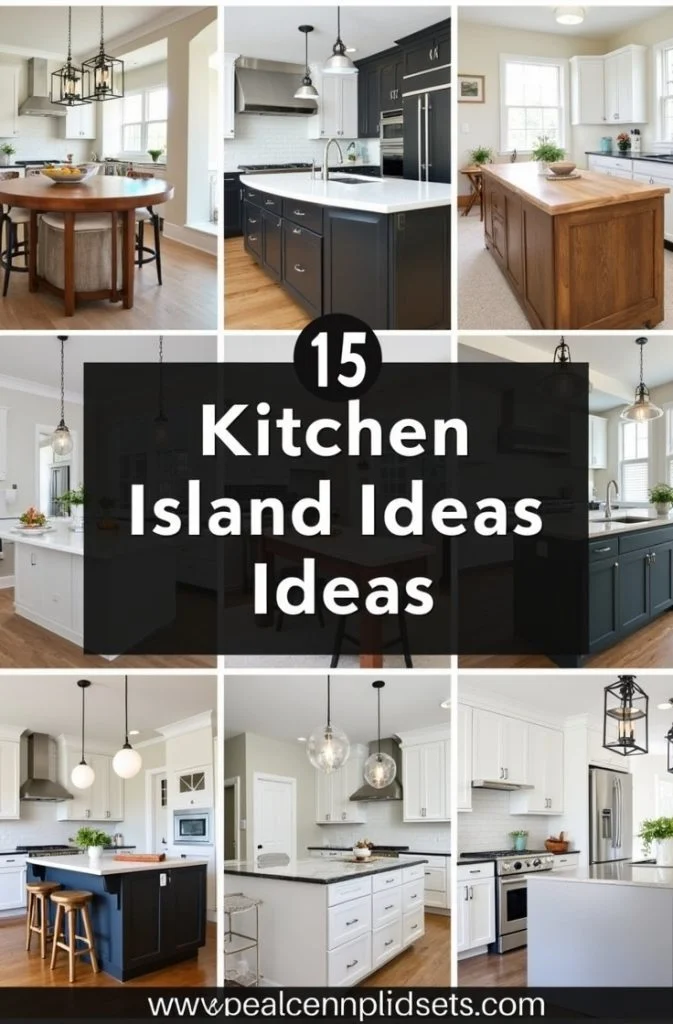 15 Creative Kitchen Island Ideas to Elevate Your Space