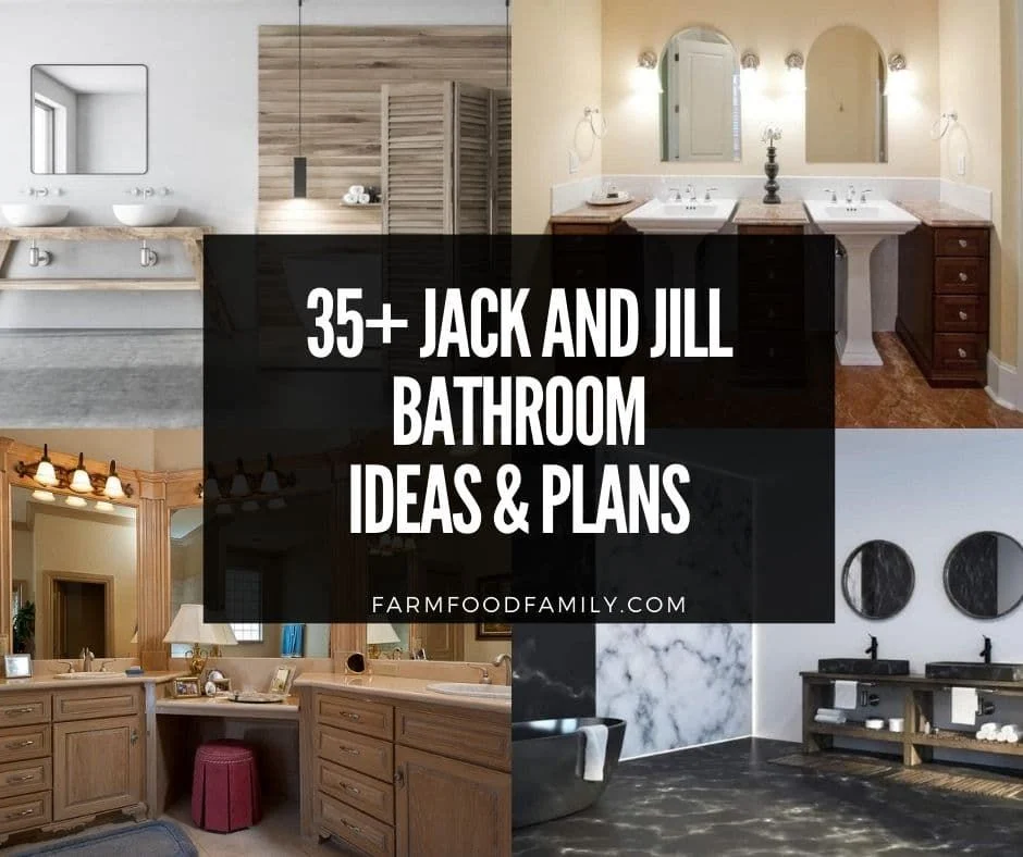 35+ Best Jack and Jill Bathroom Ideas & Designs (With Layouts) For 2025