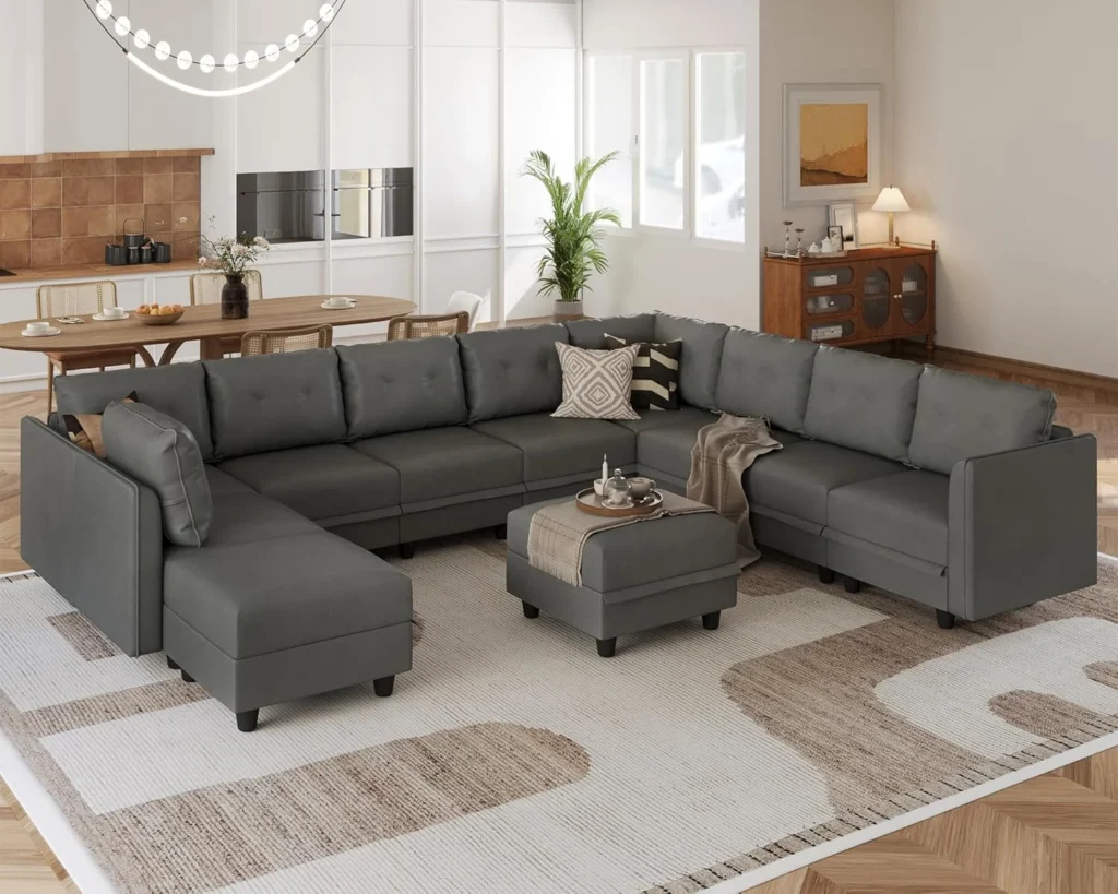 Amazon.com: LLappuil Modular Sofa with Storage, Oversized Sectionals 11