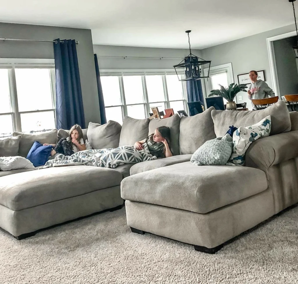 Big comfy couch | Comfy sofa living rooms, Living room decor cozy