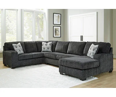Broyhill Hollyview Shadow 3-Piece Sectional | Big Lots