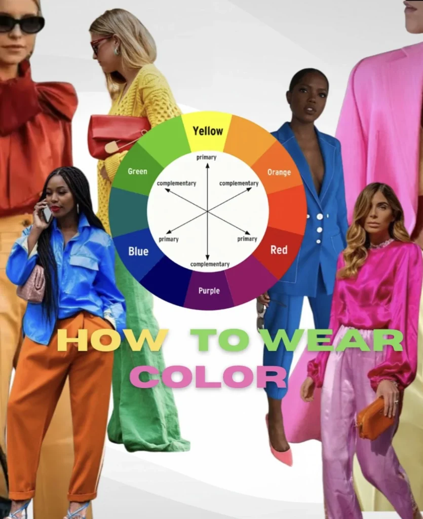 by Ree Powell on Color Wheel | Color combos outfit, Color blocking
