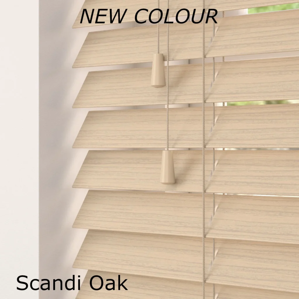 Eco-Friendly - Decora Sunwood - Faux Wood Venetian Blind - Scandi Oak