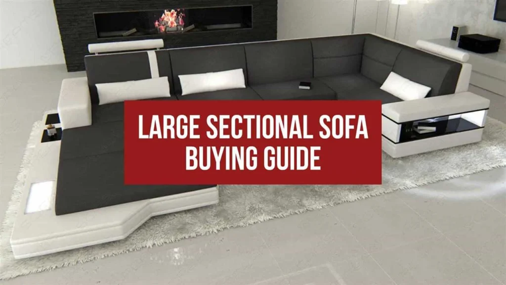 Find The Perfect Large Sectional Couch For Your Living Room - Top