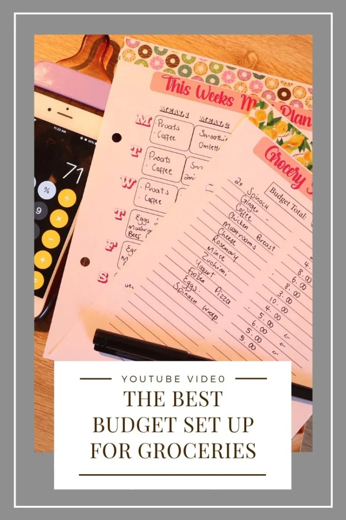 GROCERY SHOPPING ON A BUDGET | Detailed Explanation | FREE Printable