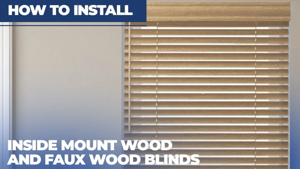 Home Depot Faux Wood Blinds Installation Instructions at Jill Ford blog