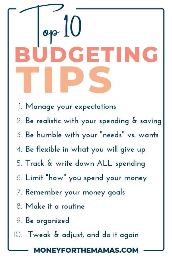 Knowing the best budgeting tips can dramatically speed up your time in