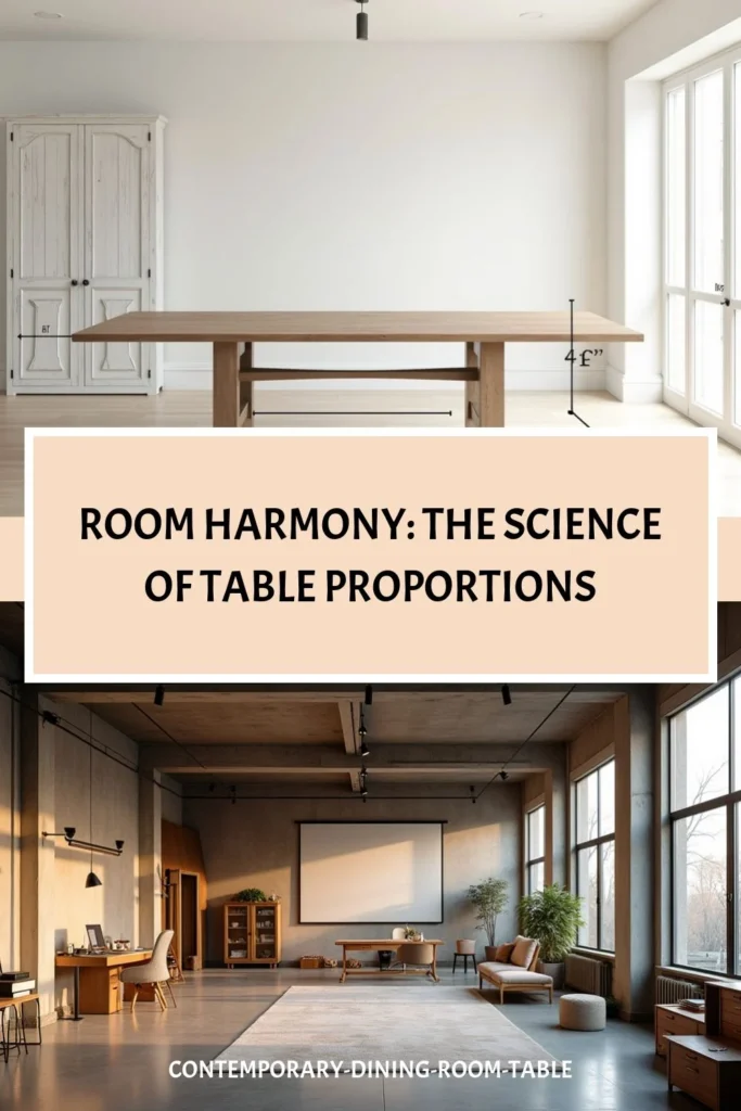 Room Harmony: The Science of Table Proportions in 2025 | Contemporary