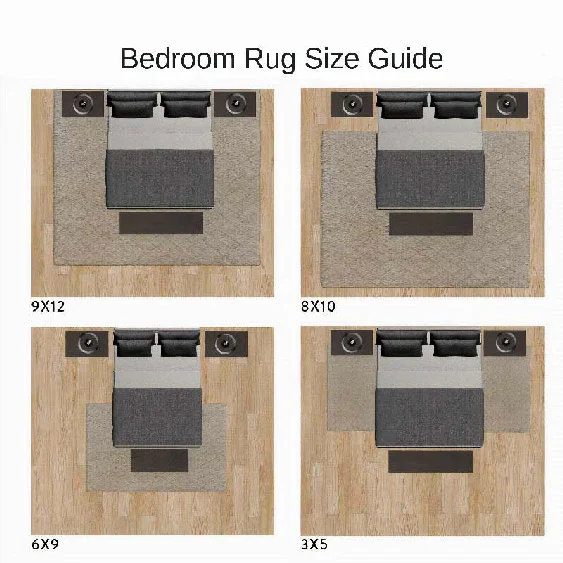 Rug Size for King Bed | Rugs Sizes Guide | How to Choose?