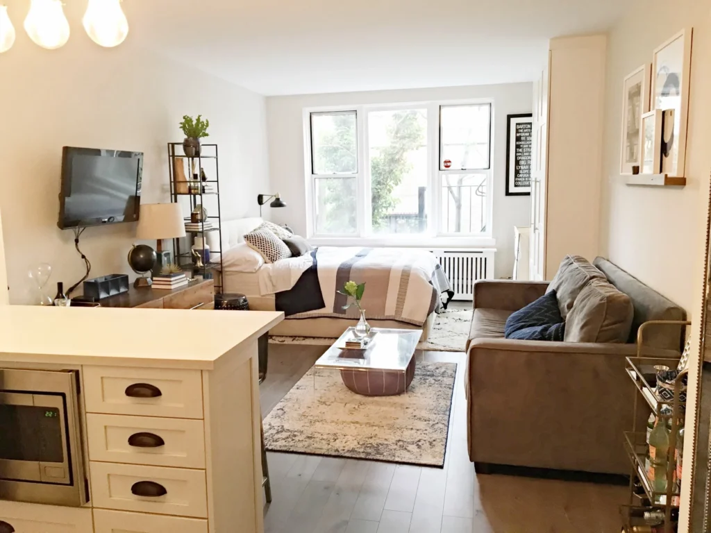 This Complete Studio Makeover Went From Gut to Gorgeous | Apartment