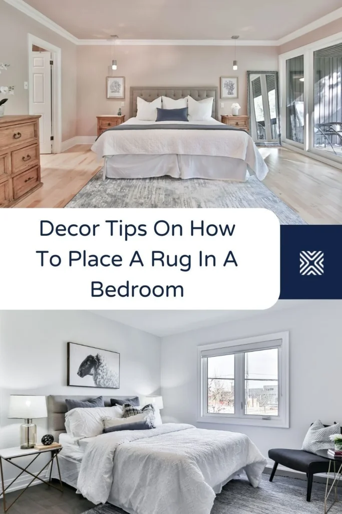 How to Place a Rug in a Bedroom: Tips and Tricks | Large bedroom rugs