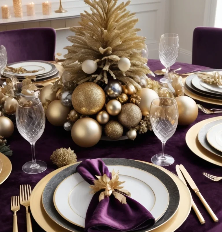 Christmas Centerpiece Ideas for Round Table – Elegant Holiday Inspiration