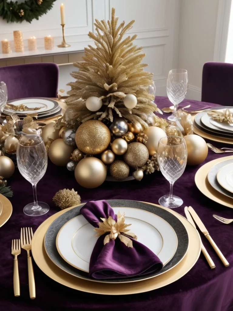 Christmas Centerpiece Ideas for Round Table – Elegant Holiday Inspiration