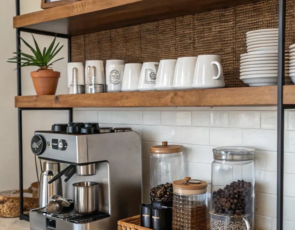 Coffee Counter Ideas: Transform Your Kitchen Space