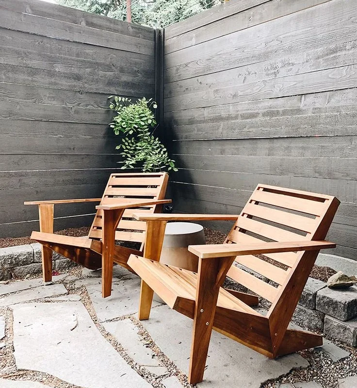 Contemporary Adirondack Chair – Modern Comfort for Outdoor Living