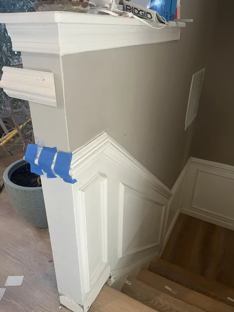 Integrating Chair Rail with Existing Architectural Elements