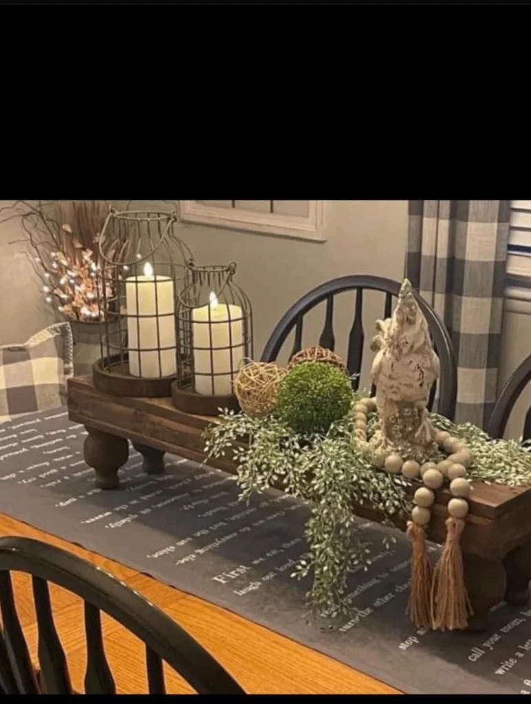 Integrating the Farmhouse Table Centerpiece Into Your Overall Décor