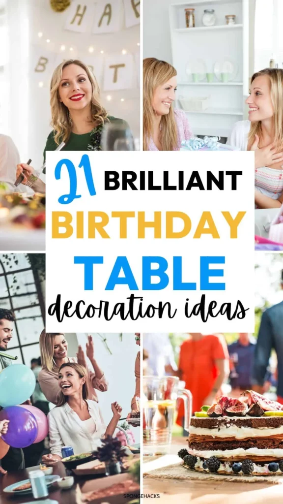 Personalized Touches That Elevate Birthday Table Decoration Ideas for Adults