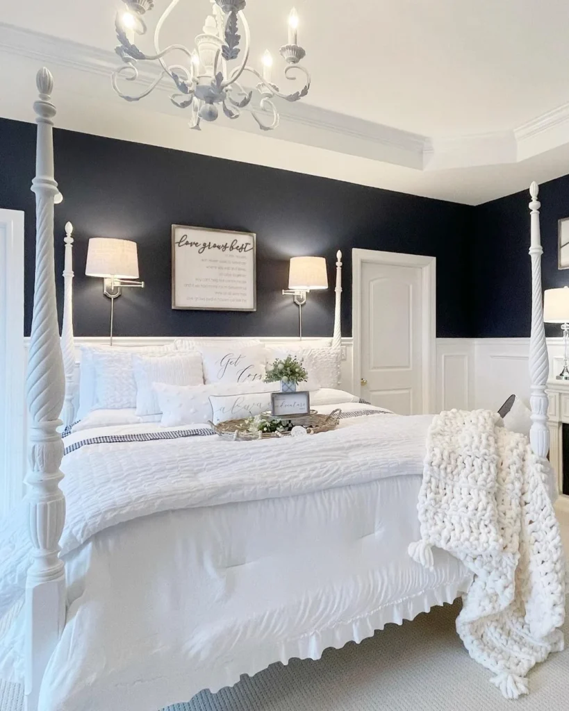 Styling Your Bedroom Around Chair Rail