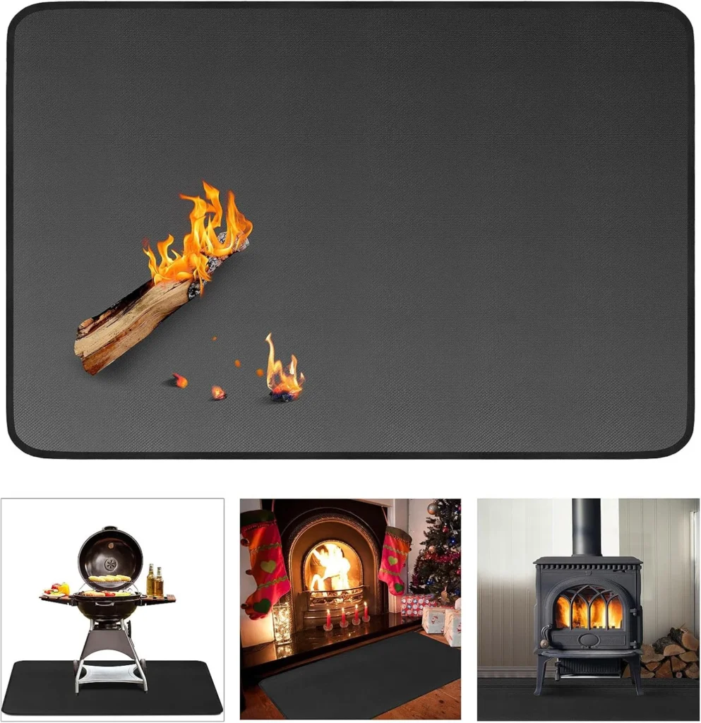 Wood Stove Fire Mats