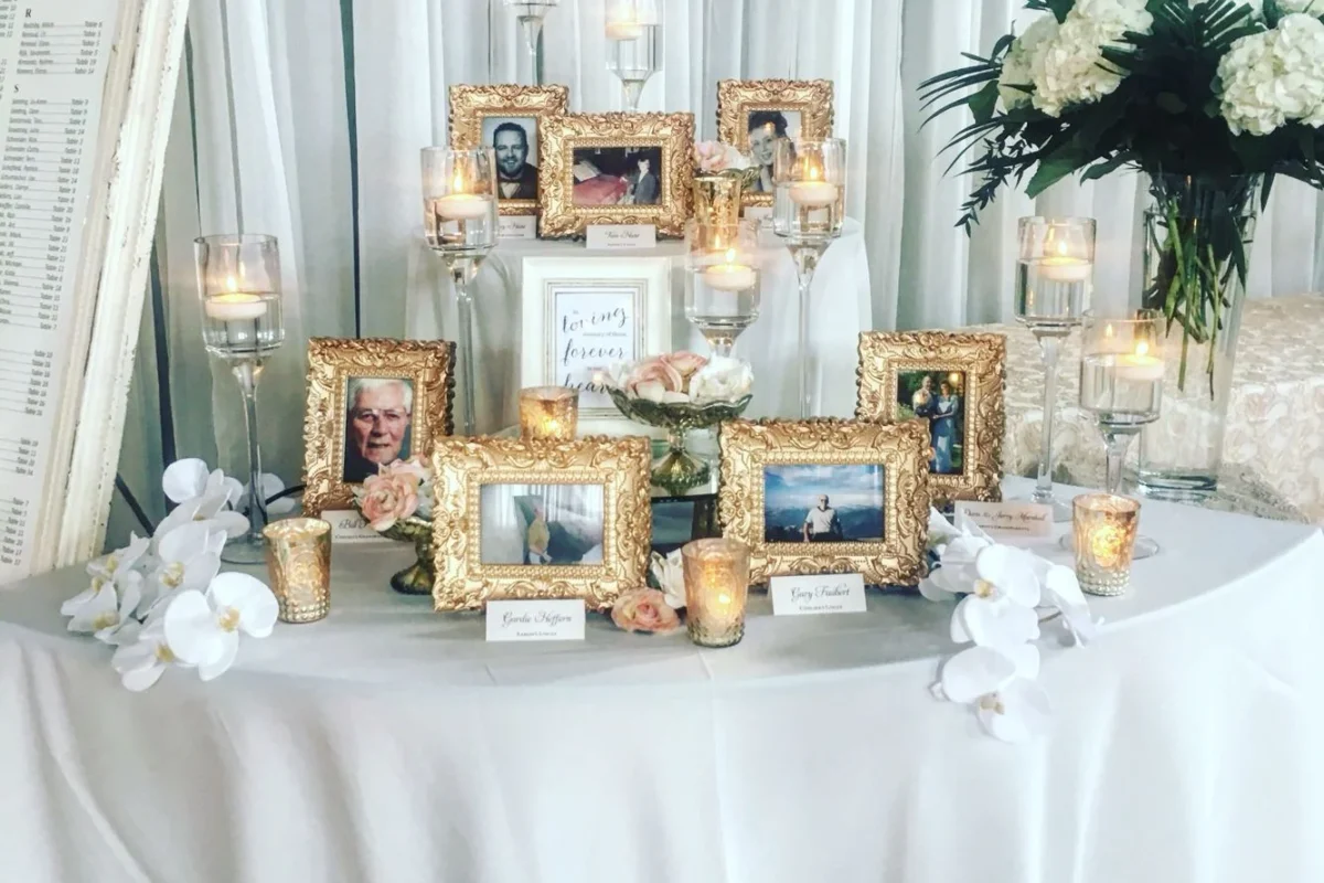 Wedding Memory Table Ideas