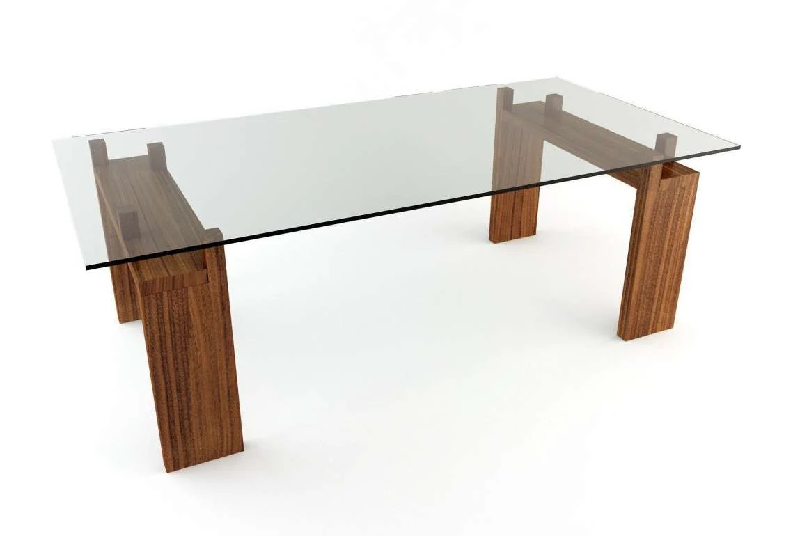 Glass Dining Table With Wood Base: A Perfect Blend of Style and Functionality