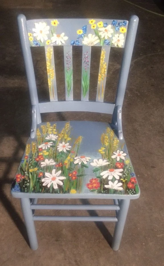 Painted Wooden Chair Ideas