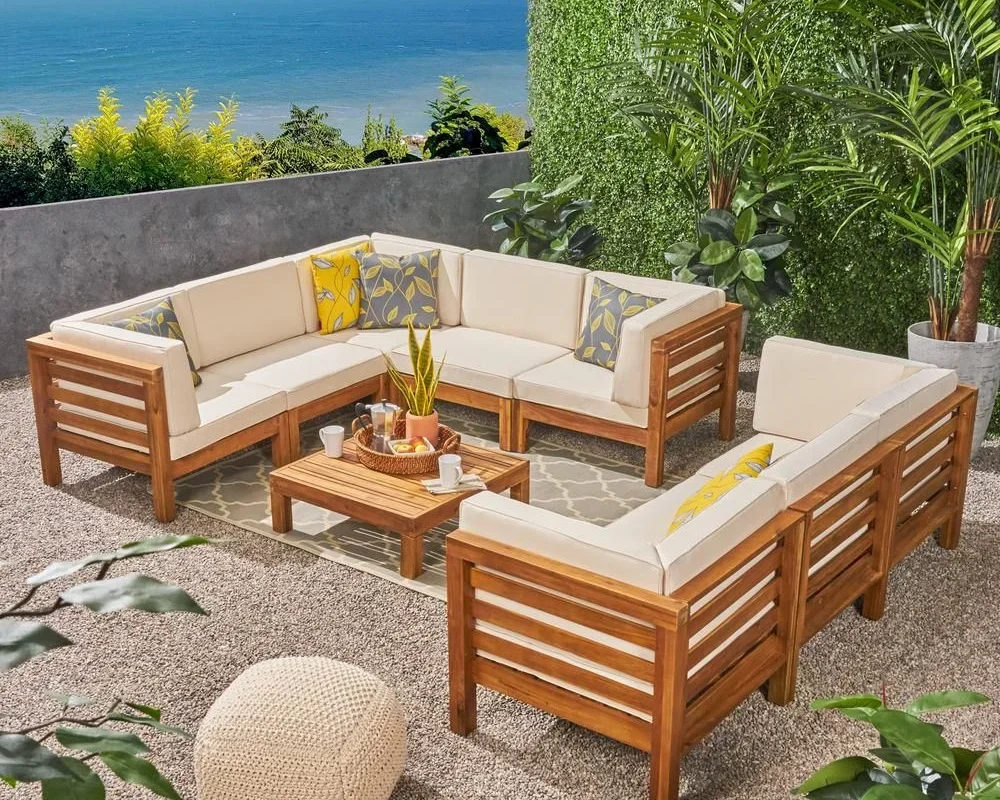 Teak Wood Sofa Set Designs Pictures