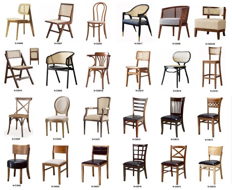 Wooden Restaurant Chairs